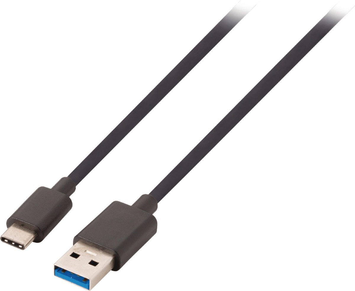 Valueline VLCP61600B10 Usb 3.0 Kabel Usb-c Male - A Male 1.00 M Zwart