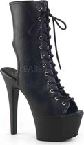 Pleaser Enkellaars -36 Shoes- ASPIRE-1016 US 6 Zwart