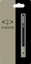4x Parker Collectie Vector Standard vulpen medium, zwart, blister 1 stuk