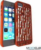 iPhone 5/5s - 3D print hoesje - Oranje - Conductive