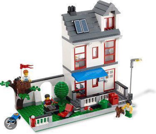 menu Bewolkt hoe LEGO City Familiehuis - 8403 | bol.com