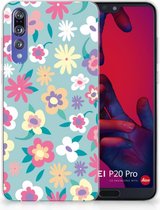 Huawei P20 Pro TPU Hoesje Design Flower Power