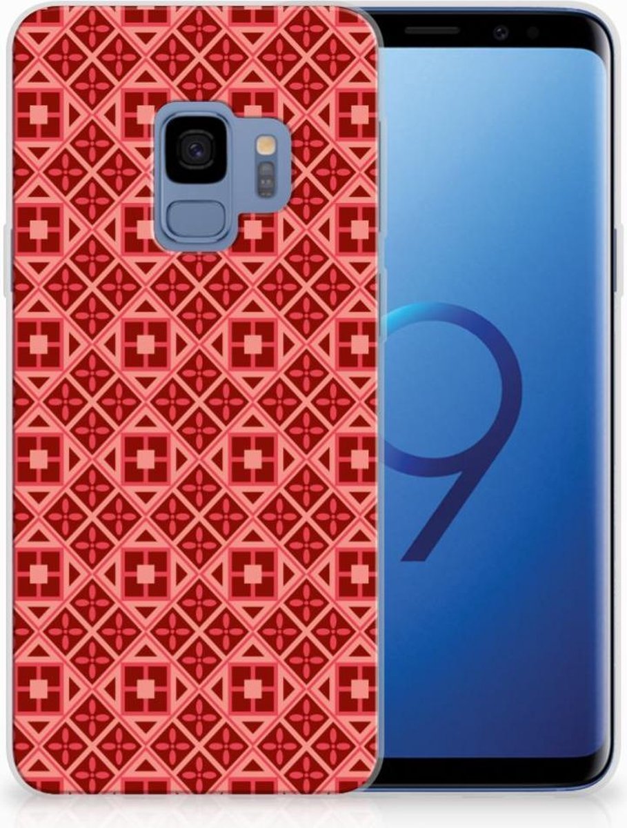 Samsung Galaxy S9 TPU bumper Batik Rood