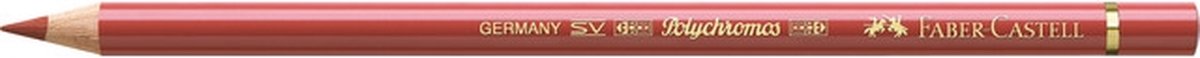 Kleurpotlood Faber Castell Polychromos 190 Venetiaans rood doos met 6 stuks