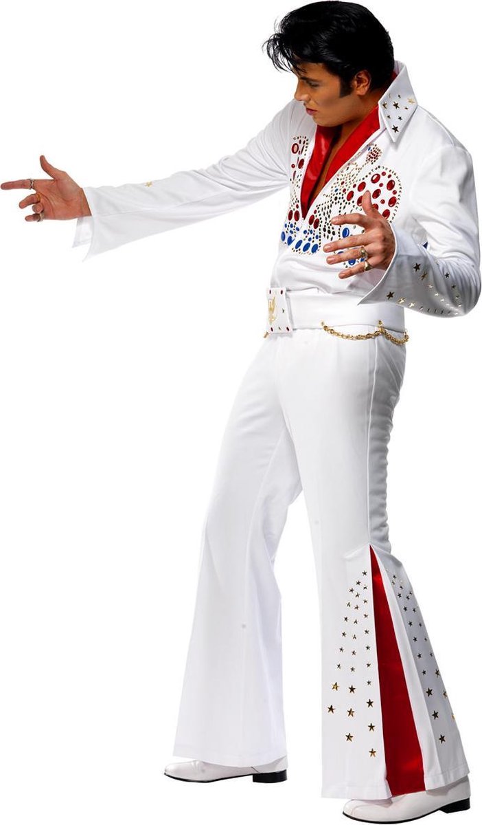 Likken lid Ringlet Elvis Presley™-kostuum voor mannen - Verkleedkleding - One size" | bol.com