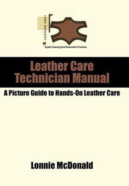 Leather Care Technician Manual - cover