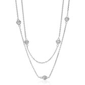 ZINZI ketting ZIC1721 Dames - 41-44cm