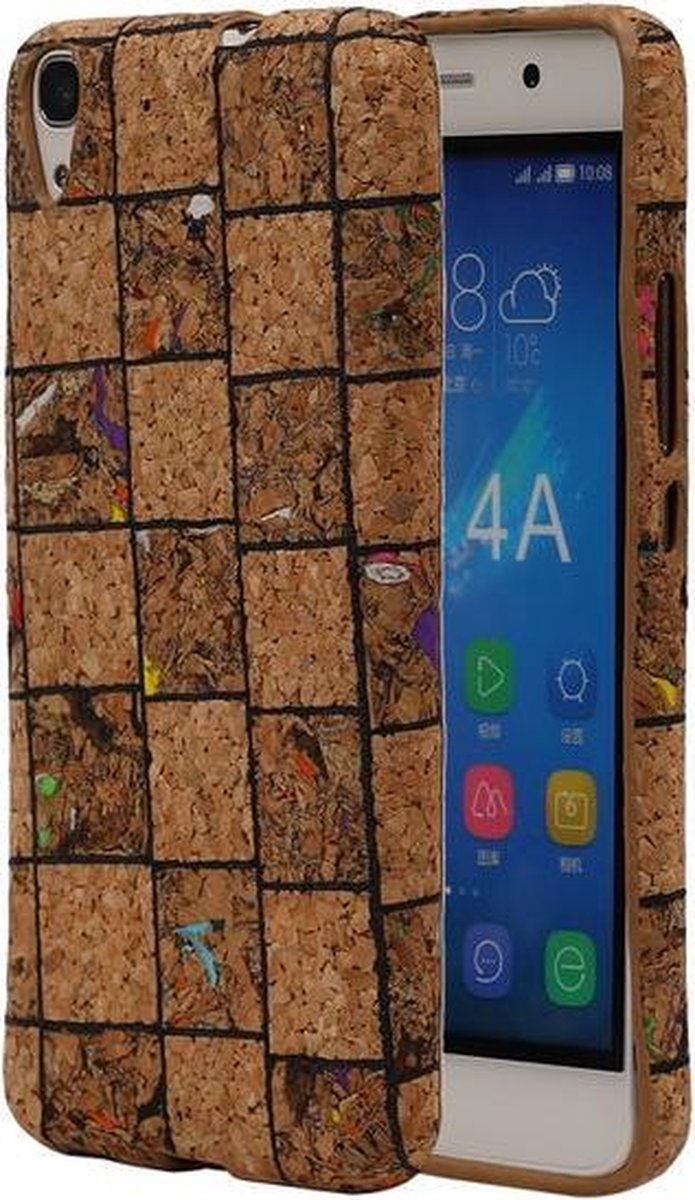 Kurk Design TPU Cover Case voor Huawei Honor Y6 Hoesje Model B