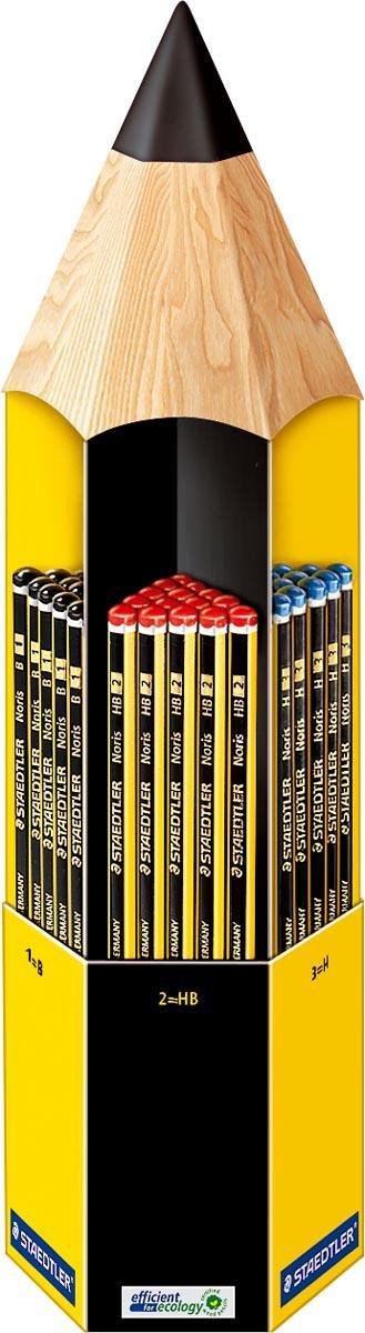 Potlood Staedtler Noris display 90stuks assorti | 90 stuks