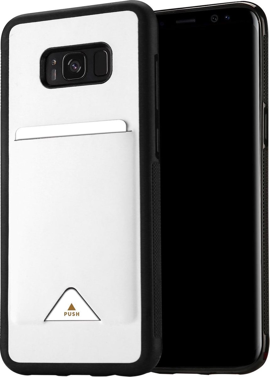 Dux Ducis - Samsung Galaxy S8 Plus hoesje - Pocard Series - Back Cover - Wit