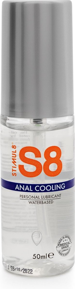 STIMUL8 - S8 WATER-BASED ANAL LUBRICANT EF. COLD 50ML