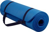 Sportbay - Fitnessmat - 180 cm x 60 cm x 1.6 cm - Blauw