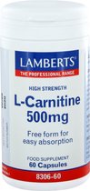 Lamberts L-Carnitine 500 mg 60 capsules