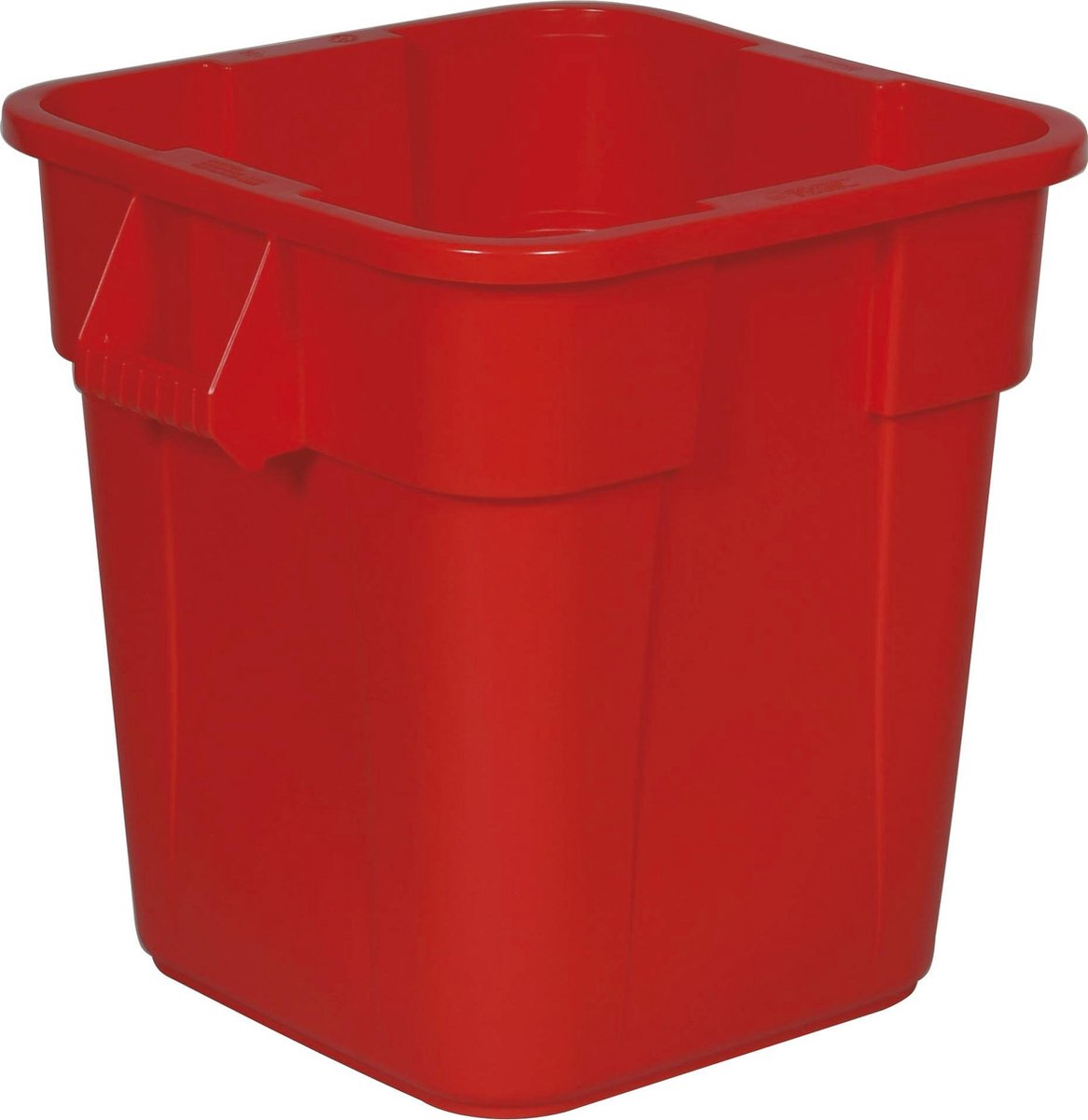 Rubbermaid Vierkante Brute Container - 106 l - Rood