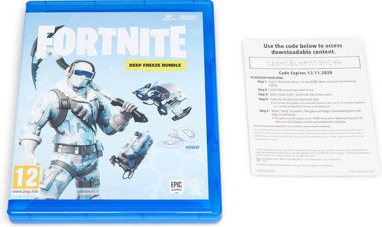 Fortnite: Deep Freeze Bundle - PS4 (Voucher in Box) | Games | bol.com