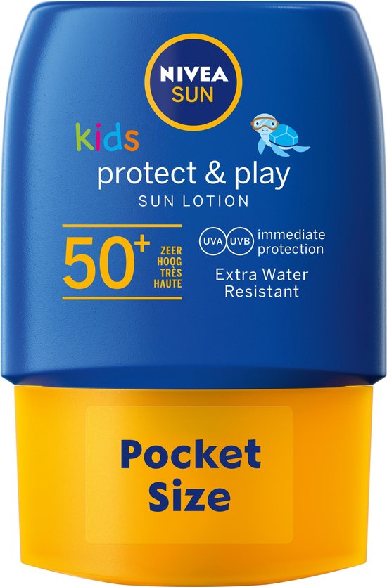 NIVEA SUN Kids Protect & Play Pocket Size Zonnemelk SPF 50+ - 50 ml