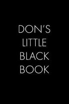 Don's Little Black Book