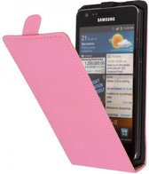 Flipcase Hoesjes Cases voor Galaxy S2 i9100 Roze