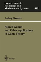Lecture Notes in Economics and Mathematical Systems 485 - Search Games and Other Applications of Game Theory