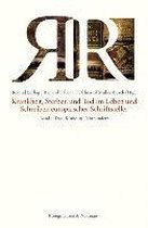 Krankheit, Sterben und Tod im Leben und Schreiben europäischer Schriftsteller, Band 1