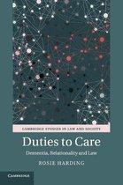 Cambridge Studies in Law and Society- Duties to Care