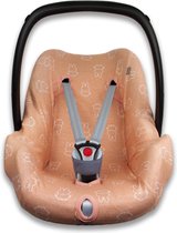 Autostoelhoes 0+ - Interlock - Nijntje - Smile - Dark Peach - Briljant Baby