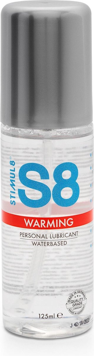 Stimul8 S8 - S8 WB Warming Lube 125ml - Lubricants Warming Verwarmend 125