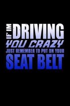 If I'm Driving You Crazy Just Remember To Put On Your Seat Belt