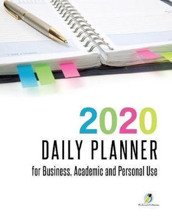 2020 Daily Planner for Business, Academic and Personal Use - cover