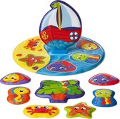 Playgro Drijvende Badpuzzel - Badspeelgoed - set 11st -