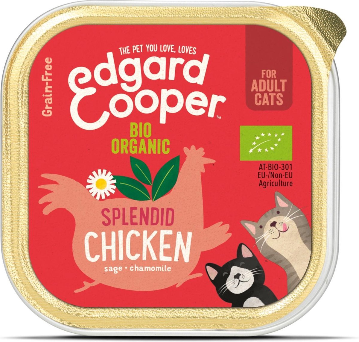 Edgard & Cooper Biokip Kuipje – Voor volwassen katten – Kattenvoer – 85g Edgard & Cooper Biokip Kuipje – Voor volwassen katten – Kattenvoer – 85g
