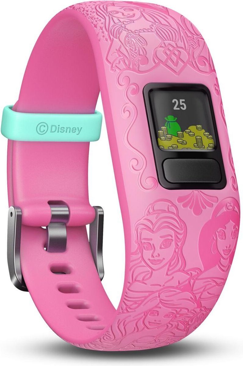 Garmin Vivofit Junior 2 Activity tracker kinderen Disney prinses Roze bol