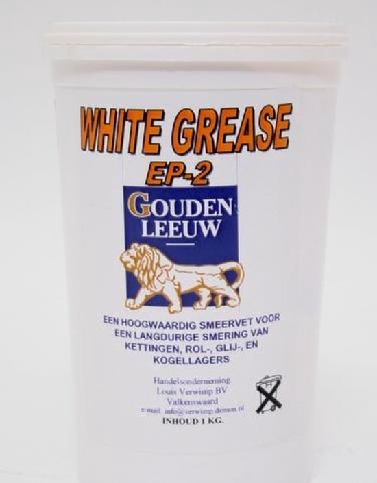 Gouden Leeuw Smeervet White Grease Ep2 1kg