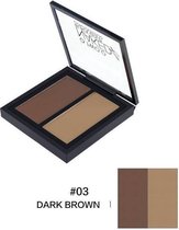 Powder Contouring Make-up Kit - Color 03 Dark Brown