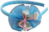 Jessidress Meisjes haar diadeem met tule - Blauw