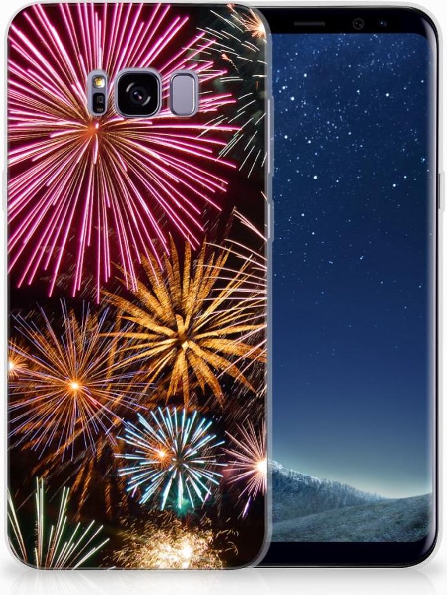Samsung Galaxy S8 Plus Silicone Back Cover Vuurwerk