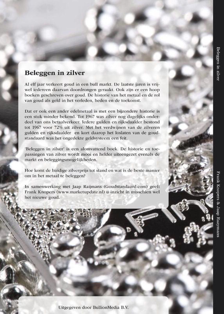Beleggen in zilver, Frank Knopers | 9789081933308 | Boeken | bol.com