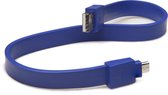TYLT Syncable, 0.3m USB-kabel 0,3 m USB A Micro-USB B Blauw