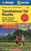 Tannheimer Tal - Reutte XL 1 : 25 000