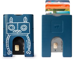 Walter Wallet X Nozzman Creditcardhouder - Marvin/True Blue
