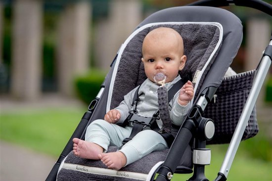 Koeka - Buggy inleg Florence - Steel Grey | bol.com
