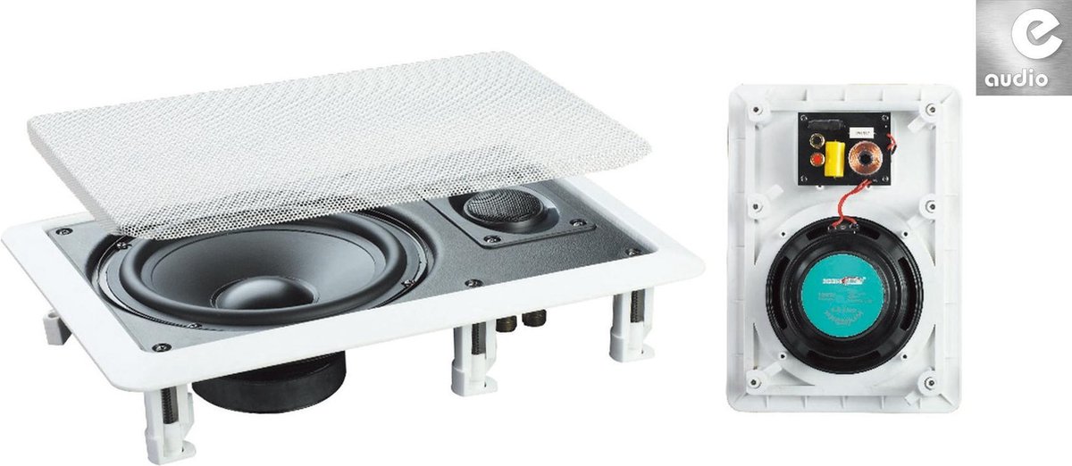 Haut-parleur intégré - 2x haut-parleur de plafond Power Dynamics ESCS5 +  amplificateur