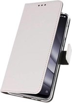 Booktype Telefoonhoesjes - Bookcase Hoesje - Wallet Case - Geschikt voor XiaoMi Mi 8 Lite - Wit