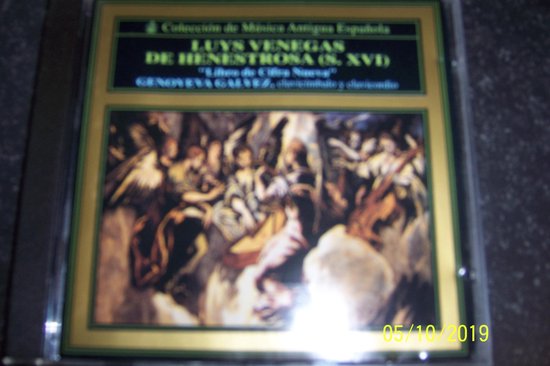 Luys Venegas de Henestrosa, Genoveva Galvez CD (album) Muziek bol
