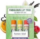 Human+kind lippenbalsem 3 smaken - VEGAN