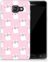 Geschikt voor Samsung Galaxy A3 2016 Uniek TPU Hoesje Sleeping Cats