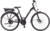Puch Clubman 1 - Fiets (elektrisch) - Vrouwen - Matzwart - 45 cm