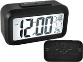 Wekker digitaal met alarm - Display - Wekker met scherm -  3 x AAA batterijen - LED