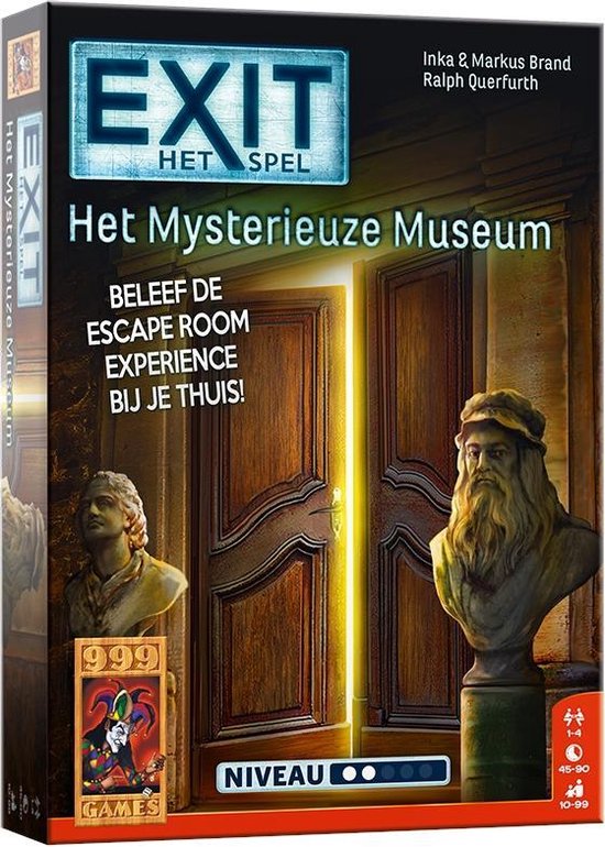 Afbeelding van het spel EXIT Het Mysterieuze Museum Breinbreker - Escape Room - Bordspel