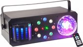 Ibiza Light - DMX-Bestuurde 4-IN-1 4Licht effect STROBE-ASTRO-DERBY-LASER